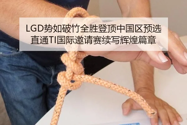 LGD势如破竹全胜登顶中国区预选 直通TI国际邀请赛续写辉煌篇章